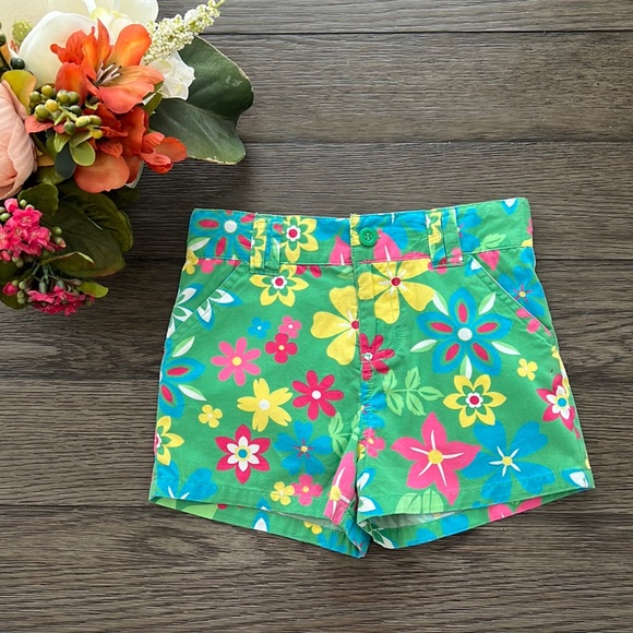 Specialty Girl adjustable waist flower design shorts - Picture 3 of 13